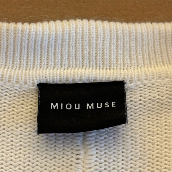 Miou Muse Striped Sweater